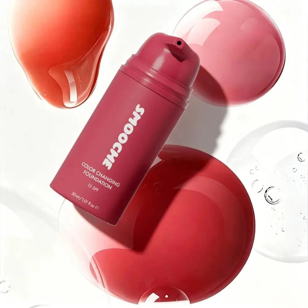 Color Changing Liquid Foundation – Lightweight Buildable Coverage with Natural Finish